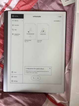 Remarkable 2 con Marker