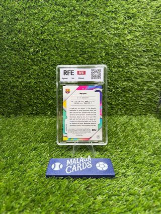 Pedri - Topps Finest 2025 - Gradeado RFE 9.5