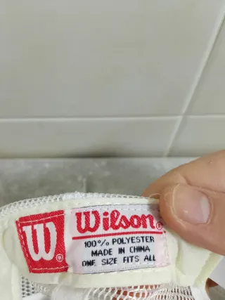 Cappello Wilson blu e bianco