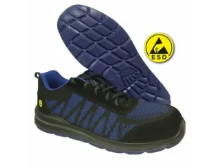 Zapatilla INDRA ESD S3S Talla 44 Negra/Azul