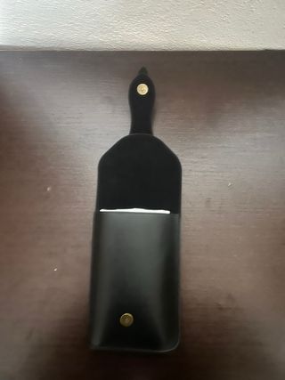 Bandolera estilo medieval negra