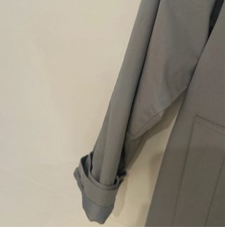 Gabardina Stradivarius Gris Nueva
