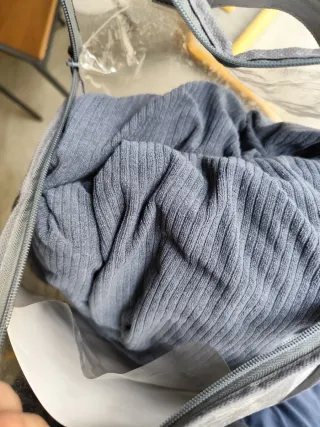 Funda elástica sofá gris 3 plazas