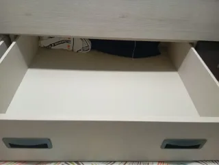 Cama juvenil 105 cm con, cama supletoria de 90 y c