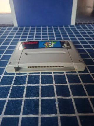 SNES ORIGINAL SUPER MARIO WORLD SUPER NINTENDO
