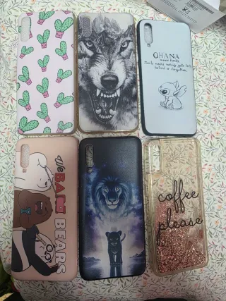 Fundas Samsung Galaxy A70 (6 unidades)