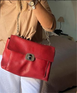 Borsa Love Moschino Pelle Rossa