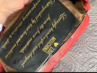 Borsa Love Moschino Pelle Rossa