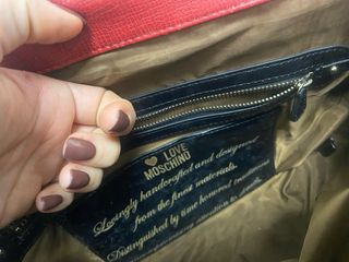 Borsa Love Moschino Pelle Rossa