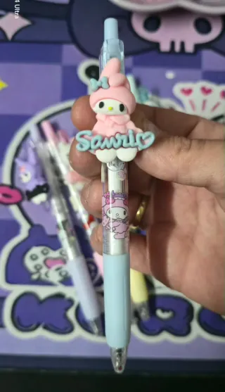 Penne Sanrio Kawaii (Kuromi, Hello Kitty)