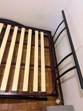 Somier metálico y de madera