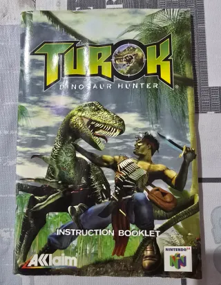 Scatola Turok Dinosaur Hunter per Nintendo 64