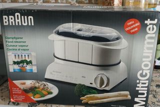 Cocina al vapor Braun MultiGourmet