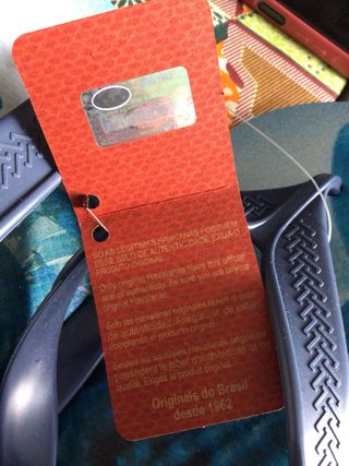 Chanclas Havaianas Talla 45/46 Azul Multicolor