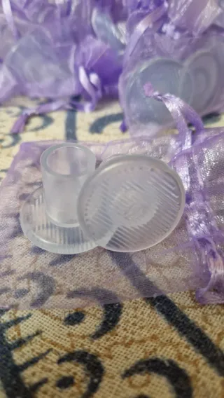 Protectores de tacón transparente para zapatos