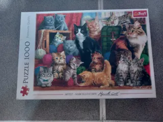 Puzzle Trefl 1000 piezas Gatos