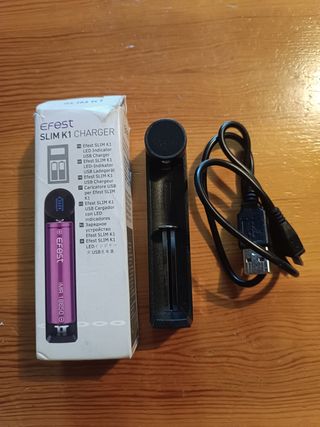 Cargador Efest Slim K1 USB
