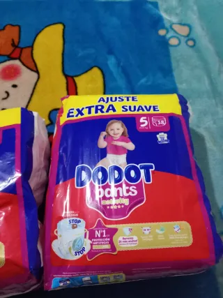 Dodot Pants Talla 5 (38 uds)una entera y otra medi