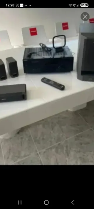 Home Cinema Sony Negro