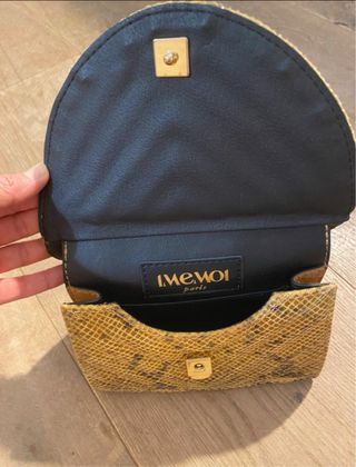 Borsa Imemoi nuova pelle pitone