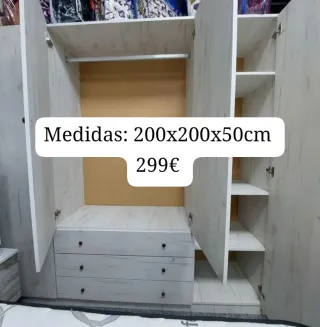 Armario 2m x 2m x 50cm