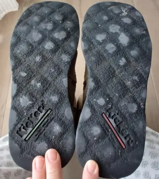 Botas altas ante gris Kickers 37