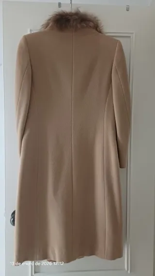 Abrigo Purificación García Beige