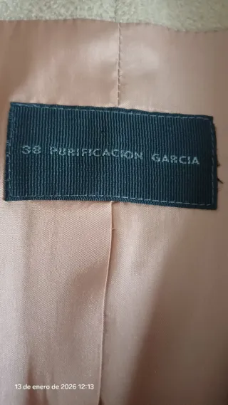 Abrigo Purificación García Beige
