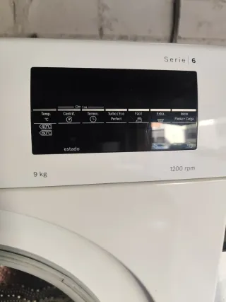 Lavadora Bosch Serie 6 - 9kg