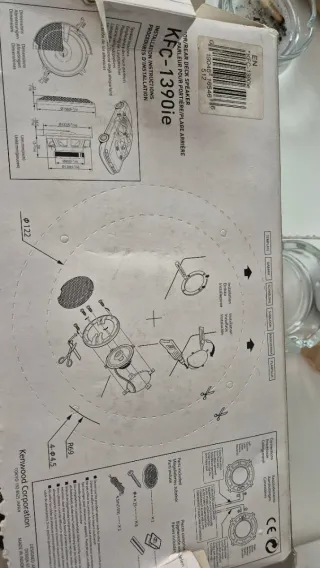 Radio coche nuevo jvc,regalo altavoces