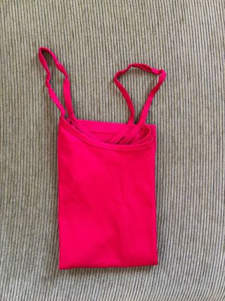 Camiseta tirantes roja