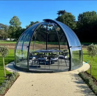 Pérgola de exterior moderna