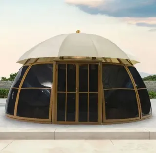 Pérgola de exterior moderna