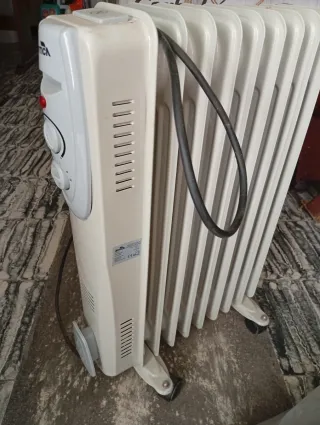 Radiador de luz blanco