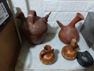 Cántaro de barro antiguo