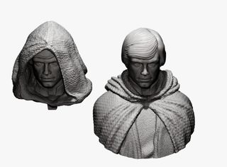 Figura Busto Resina "Luke Skaywalker" Escala 1/10