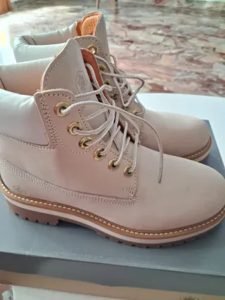 Scarponcini Lumberjack Beige Donna Tg. 38