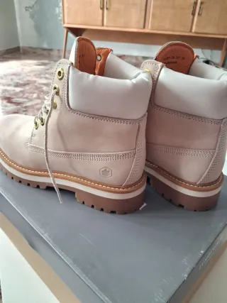 Scarponcini Lumberjack Beige Donna Tg. 38