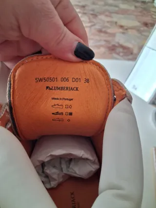 Scarponcini Lumberjack Beige Donna Tg. 38