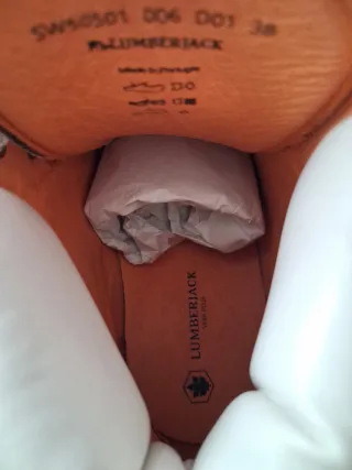 Scarponcini Lumberjack Beige Donna Tg. 38