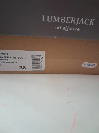 Scarponcini Lumberjack Beige Donna Tg. 38