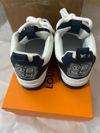 Scarpe donna Louis Vuitton blu e bianche