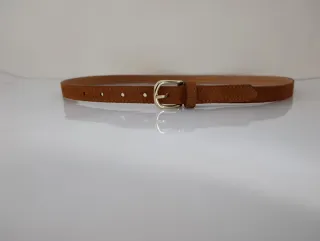 Cintura donna in camoscio marrone