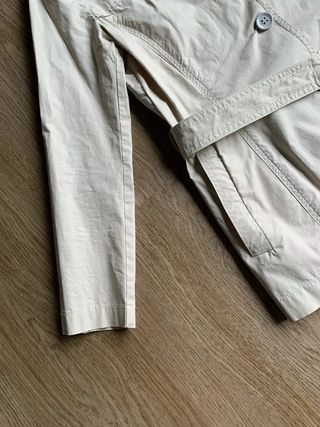 Trench corto Genfins beige