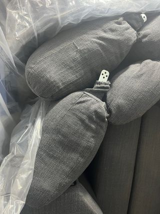 Sofá ESKILSTUNA 2 plazas IKEA gris