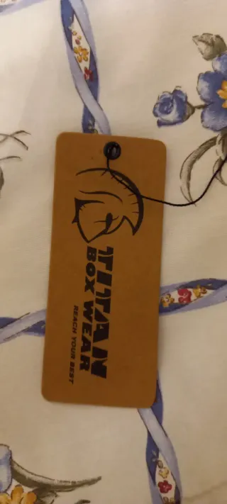 Sujetador deportivo Titan Box Wear negro. Talla S.