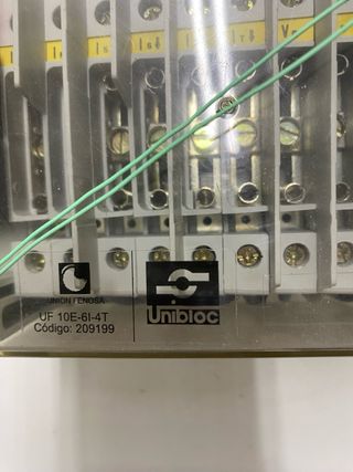 Regleta Unibloc UF 10E-61-4T