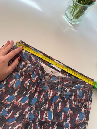 Vaqueros Bimba y Lola Talla 34 Estampados