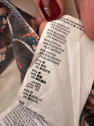 Vaqueros Bimba y Lola Talla 34 Estampados