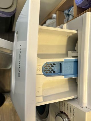 Lavadora Daewoo Blanca